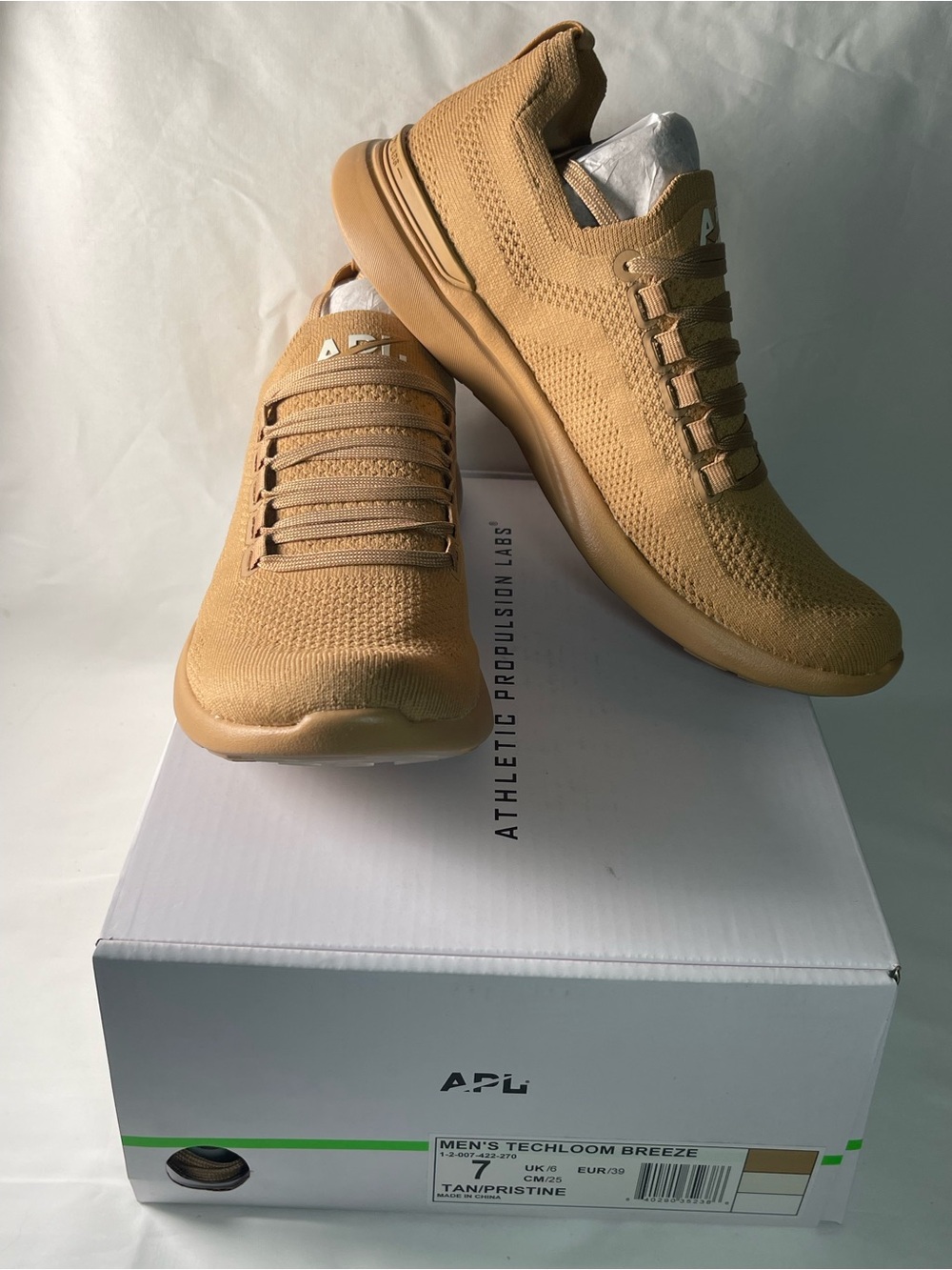 APL TechLoom Breeze Men’s Size 7.5 Athletic Propulsion Labs New In Box Running